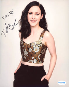 Rachel Brosnahan Sexy Signed Autograph 8x10 Photo ACOA