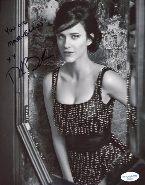 Rachel Brosnahan Sexy Signed Autograph 8x10 Photo ACOA