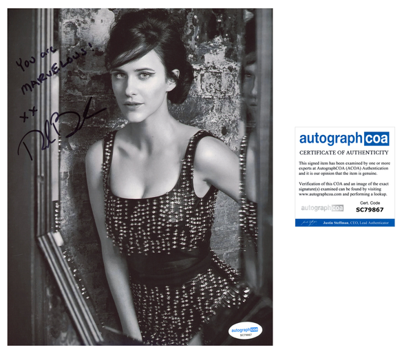 Rachel Brosnahan Sexy Signed Autograph 8x10 Photo ACOA