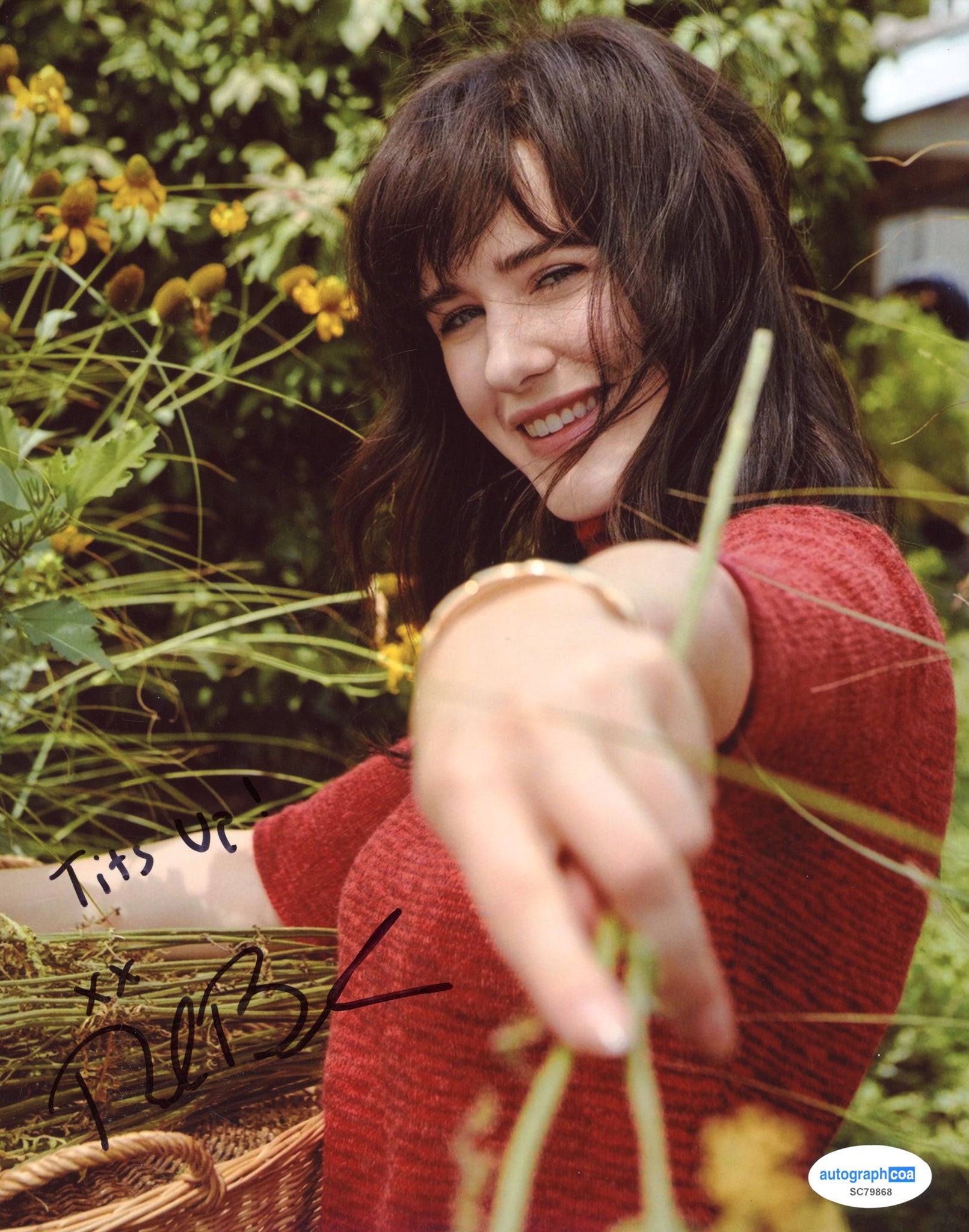 Rachel Brosnahan Sexy Signed Autograph 8x10 Photo ACOA