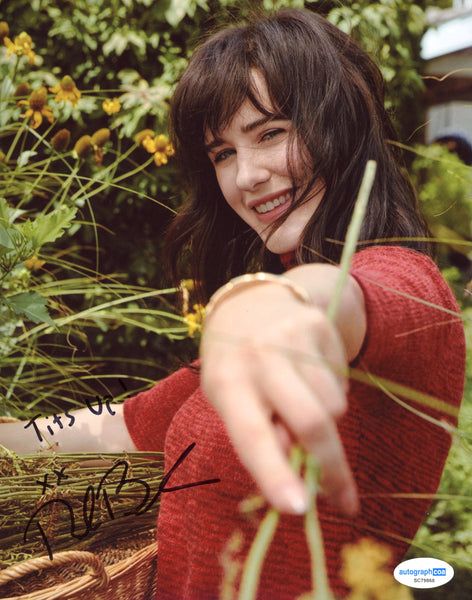 Rachel Brosnahan Sexy Signed Autograph 8x10 Photo ACOA