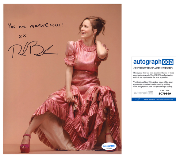 Rachel Brosnahan Sexy Signed Autograph 8x10 Photo ACOA