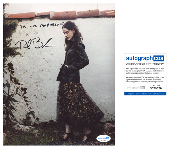 Rachel Brosnahan Sexy Signed Autograph 8x10 Photo ACOA