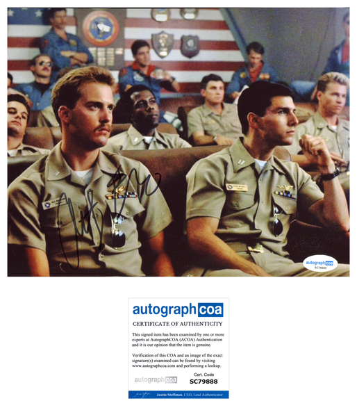 Anthony Edwards Top Gun Signed Autograph 8x10 Photo ACOA