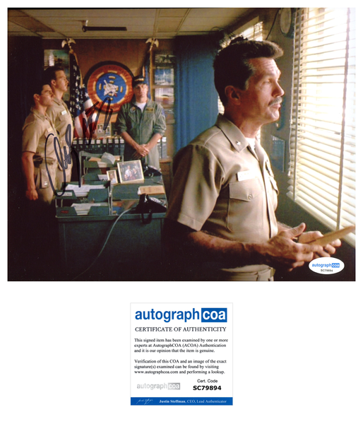 Anthony Edwards Top Gun Signed Autograph 8x10 Photo ACOA