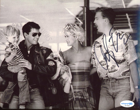 Anthony Edwards Top Gun Signed Autograph 8x10 Photo ACOA