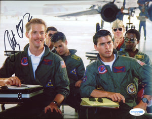 Anthony Edwards Top Gun Signed Autograph 8x10 Photo ACOA