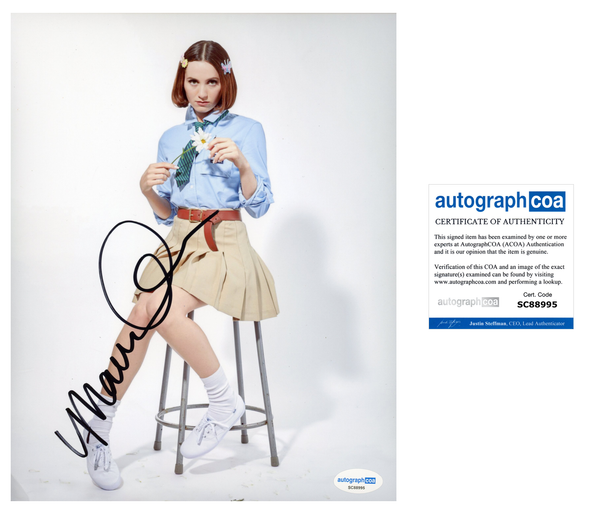 Maude Apatow Sexy Signed Autograph 8x10 Photo ACOA