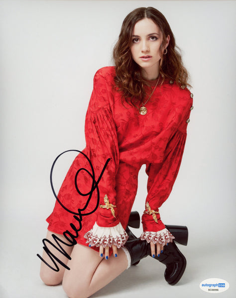 Maude Apatow Sexy Signed Autograph 8x10 Photo ACOA