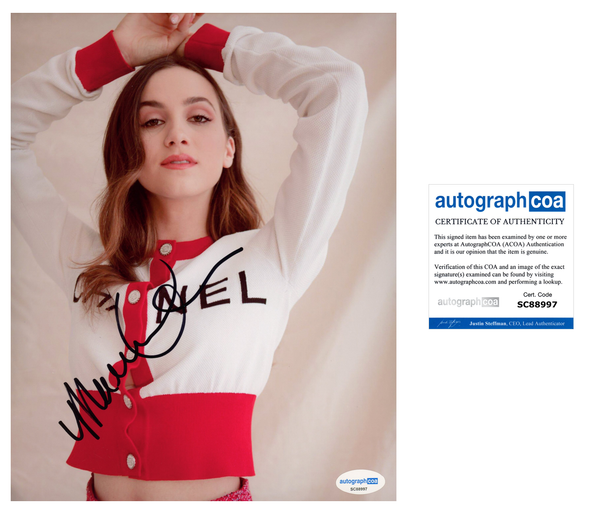 Maude Apatow Sexy Signed Autograph 8x10 Photo ACOA