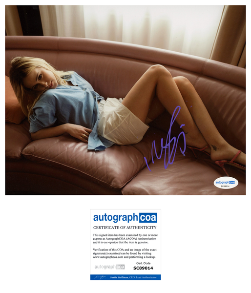 Marie Bakalova Sexy Signed Autograph 8x10 Photo ACOA