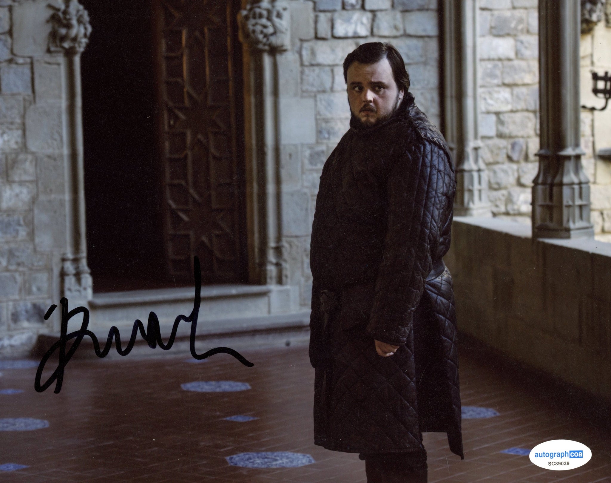 John Bradley Game of Thrones Signed Autograph 8x10 Photo ACOA