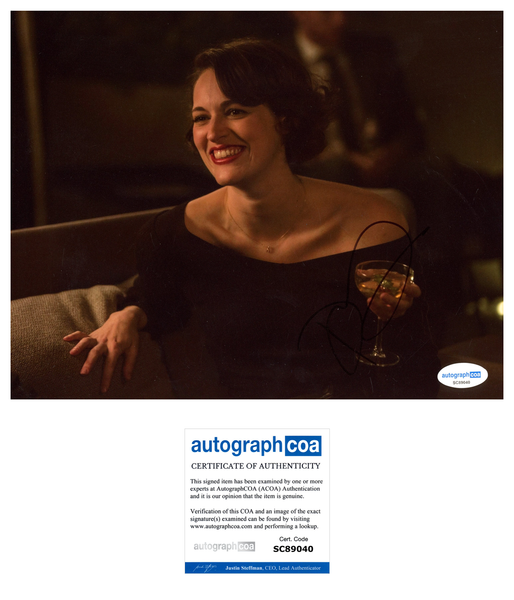 Phoebe Waller Bridge Fleabag Signed Autograph 8x10 Photo ACOA0