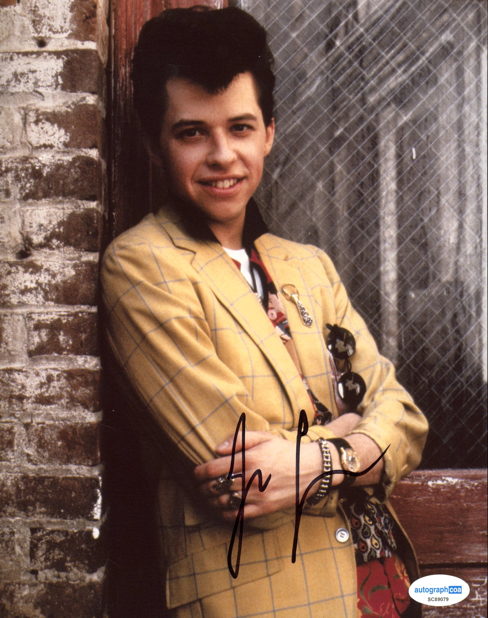 Jon Cryer Pretty in Pink Signed Autograph 8x10 Photo ACOA