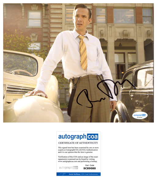 James D'Arcy Agent Carter Signed Autograph 8x10 Photo ACOA