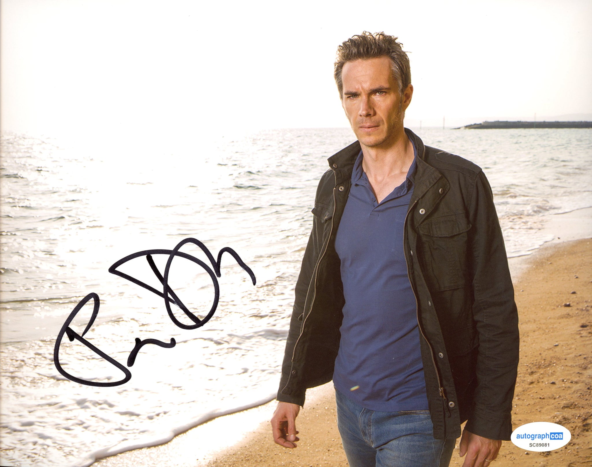 James D'Arcy Agent Carter Signed Autograph 8x10 Photo ACOA