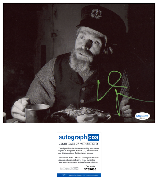 Willem Dafoe The Lighthouse Signed Autograph 8x10 photo ACOA