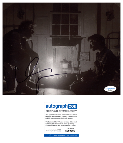 Willem Dafoe The Lighthouse Signed Autograph 8x10 photo ACOA