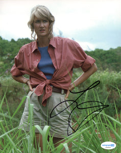 Laura Dern Jurassic Park Signed Autograph 8x10 Photo ACOA