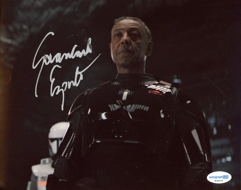 Giancarlo Esposito Mandalorian Signed Autograph 8x10 Photo ACOA