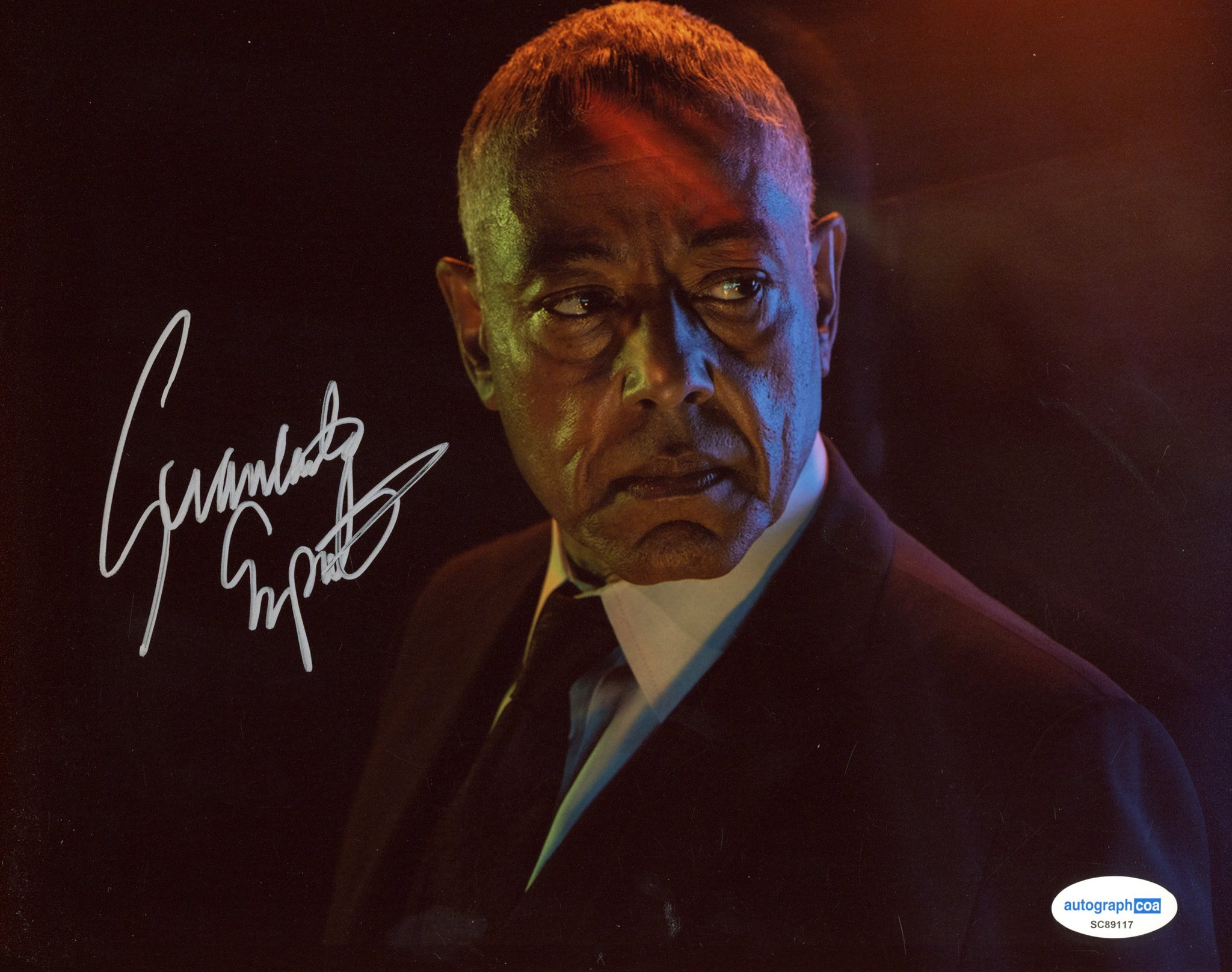 Giancarlo Esposito Parish Signed Autograph 8x10 Photo