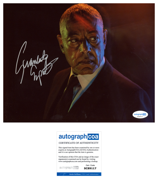 Giancarlo Esposito Parish Signed Autograph 8x10 Photo