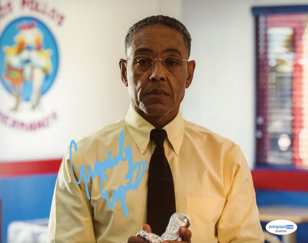 Giancarlo Esposito Breaking Bad Signed Autograph 8x10 Photo ACOA