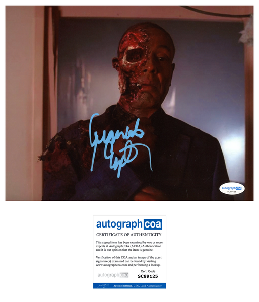 Giancarlo Esposito Breaking Bad Signed Autograph 8x10 Photo ACOA