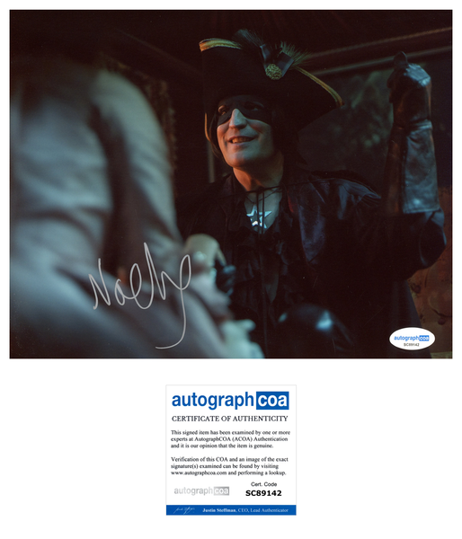 Noel Fielding Dick Turpin Signed Autograph 8x10 Photo ACOA