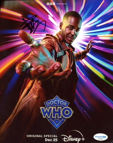 Ncuti Gatwa Doctor Who Signed Autograph 8x10 Photo ACOA