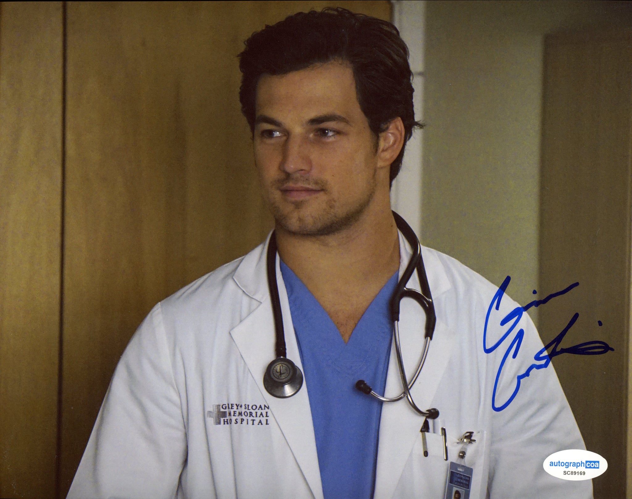 Giacomo Gianniotti Grey's Anatomy Signed Autograph 8x10 Photo ACOA