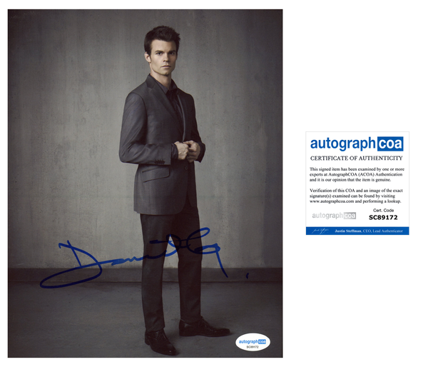 Daniel Gillies Originals Signed Autograph 8x10 Photo ACOA