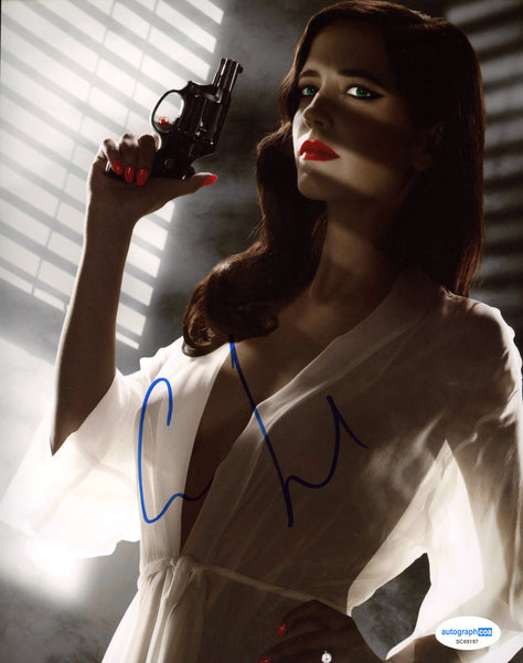 Eva Green Sin City Signed Autograph 8x10 photo ACOA