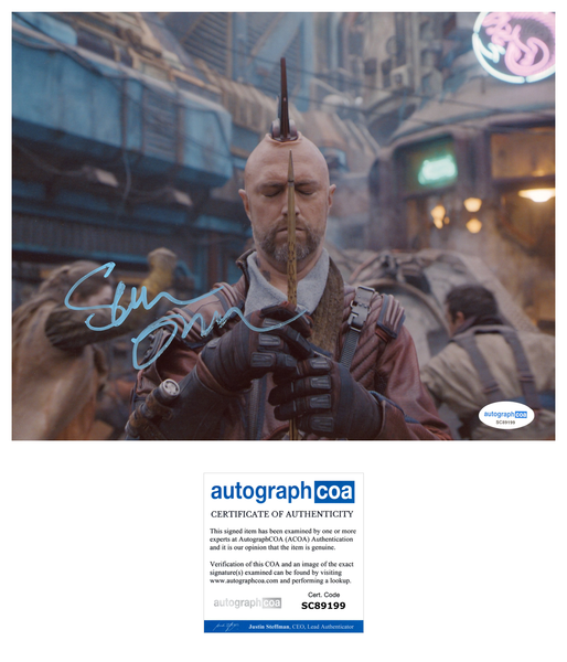 Sean Gunn Guardians Signed Autograph 8x10 Photo ACOA