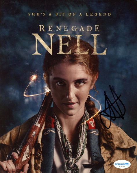 Louisa Harland Renegade Nell Signed Autograph 8x10 PHoto ACOA