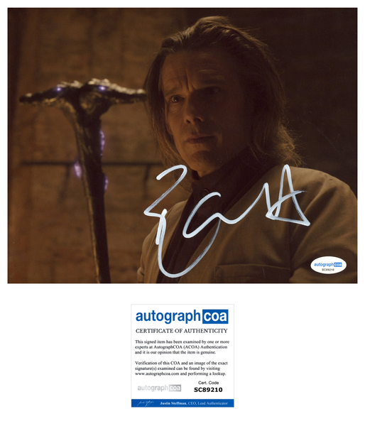 Ethan Hawke Moon Knight Signed Autograph 8x10 Photo ACOA