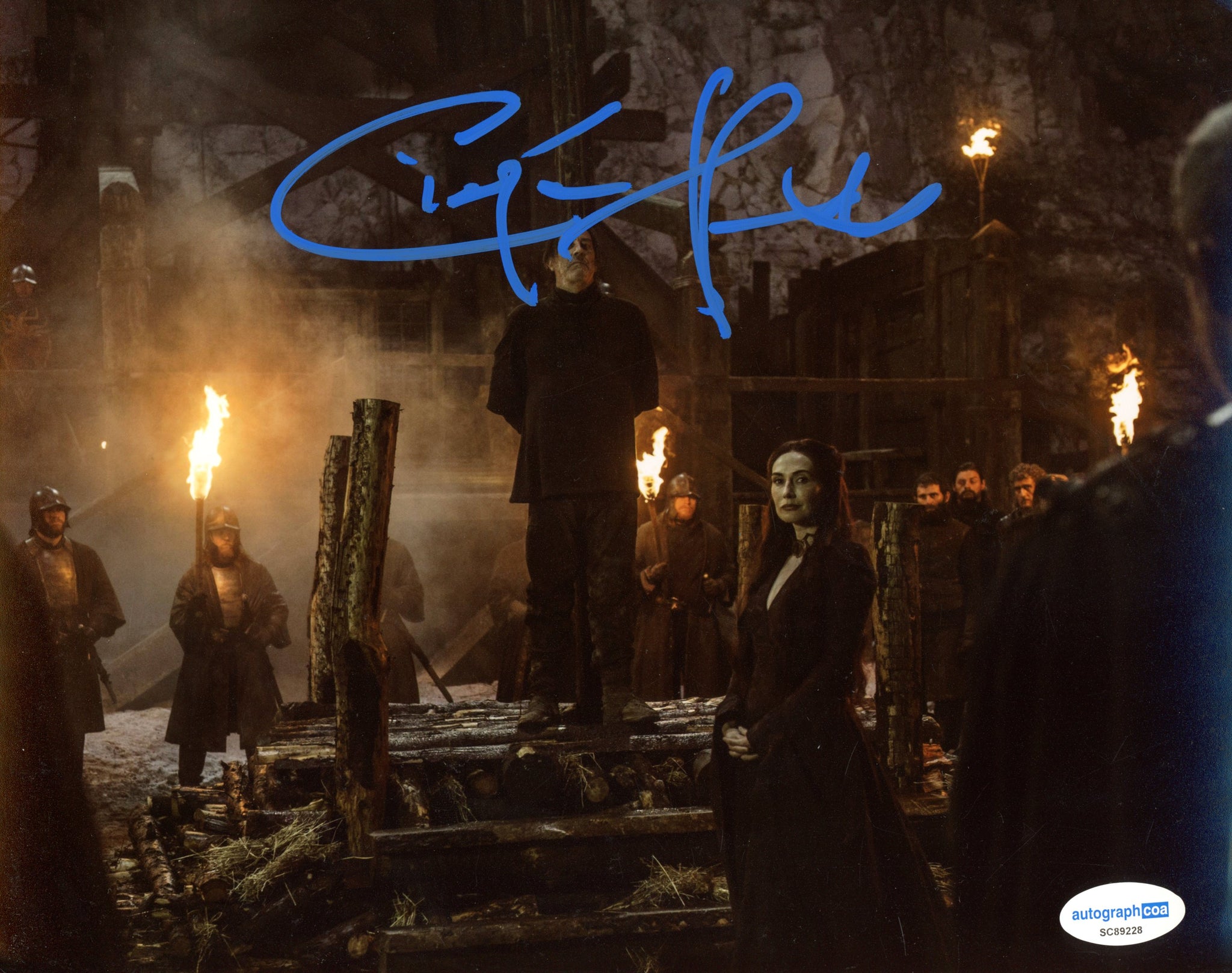 Ciaran Hinds Game of Thrones Signed Autograph 8x10 Photo ACOA