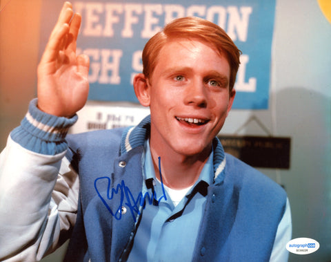 Ron Howard Happy Days Signed Autograph 8x10 Photo ACOA