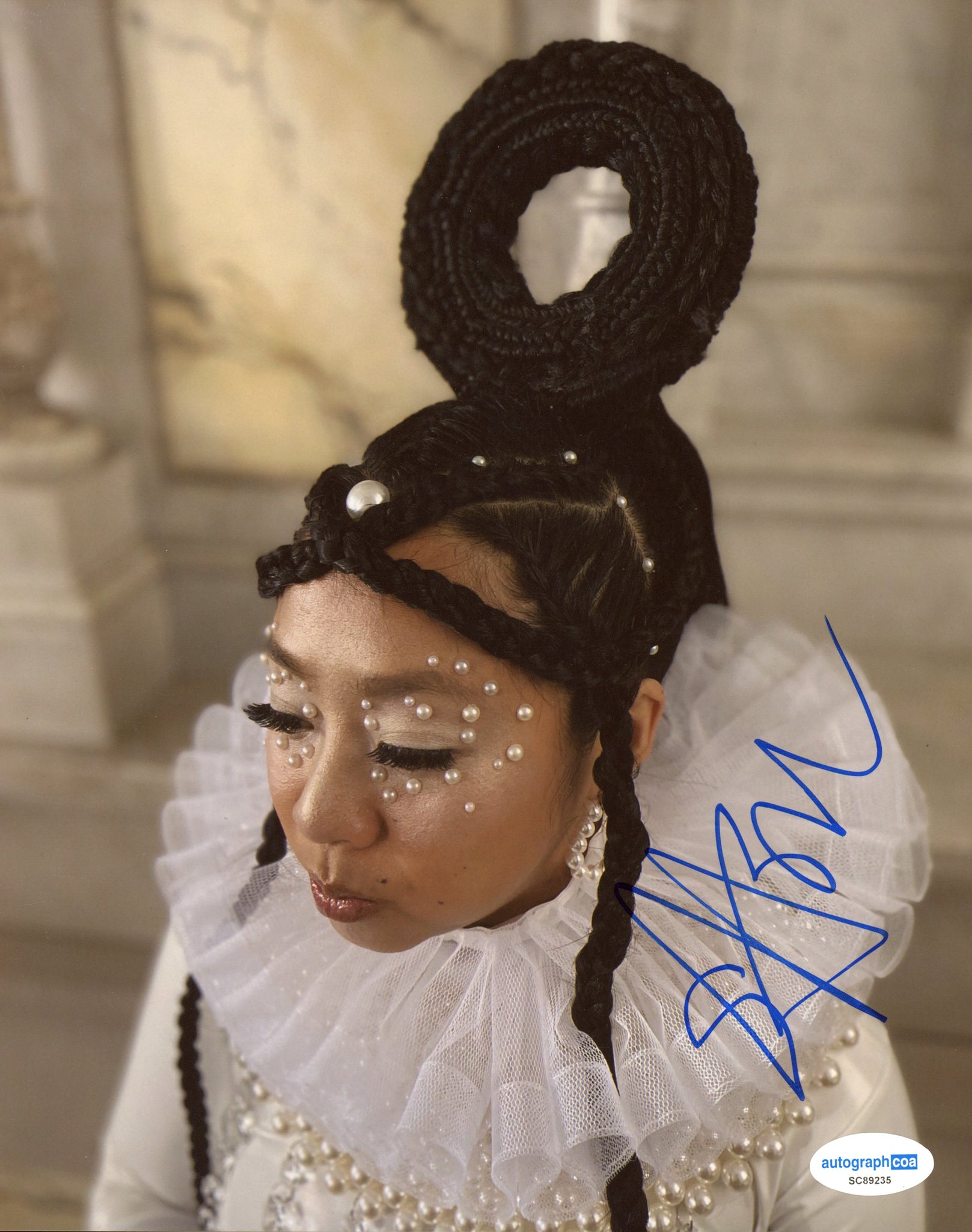 Stephanie Hsu Everything Signed Autograph 8x10 Photo ACOA