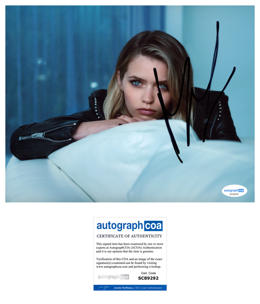 Abbey Lee Kershaw Sexy Signed Autograph 8x10 Photo ACOA