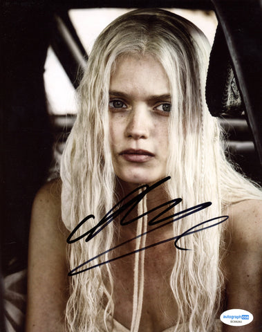 Abbey Lee Kershaw Mad Max Signed Autograph 8x10 Photo ACOA