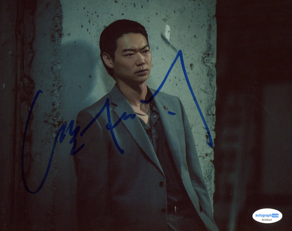 Show Sho Kasamatsu Tokyo Vice Signed Autograph 8x10 Photo ACOA