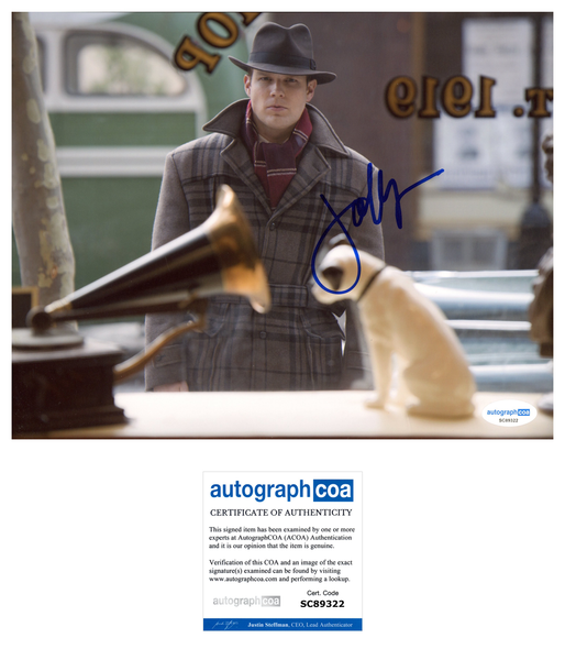 Jake Lacy Carol Signed Autograph 8x10 Photo ACOA