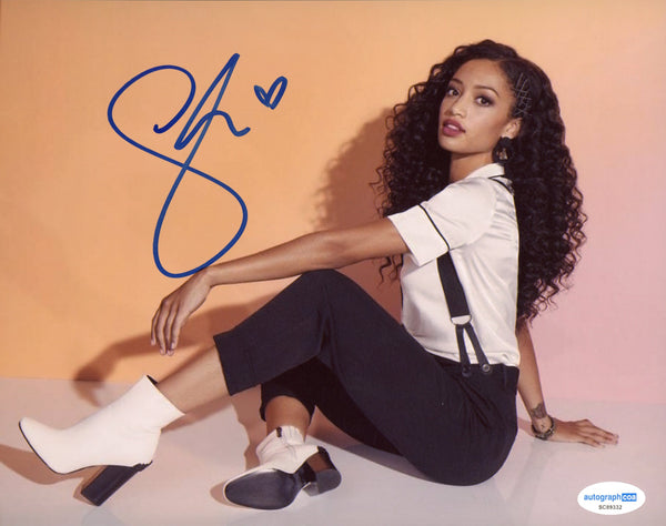 Samantha Logan All American Signed Autograph 8x10 Photo ACOA