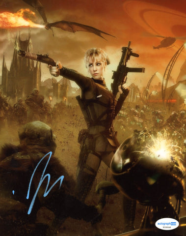 Jena Malone Sucker Punch Signed Autograph 8x10 Photo ACOA