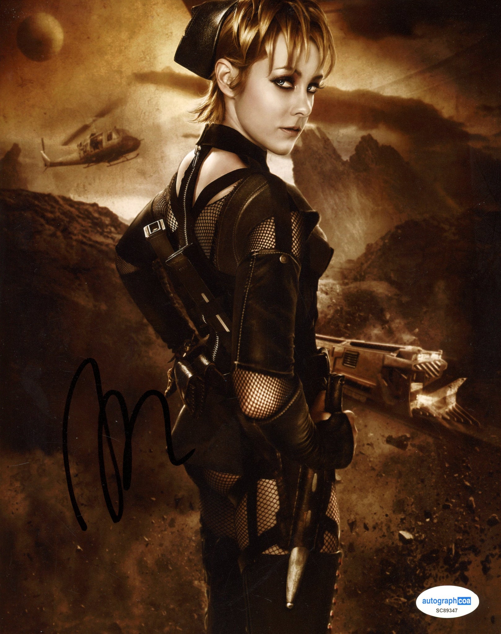 Jena Malone Sucker Punch Signed Autograph 8x10 Photo ACOA