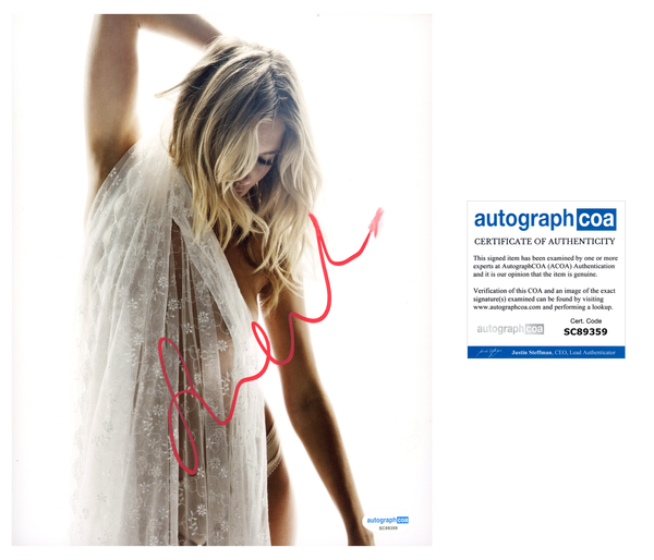 Sienna Miller Sexy Signed Autograph 8x10 Photo ACOA