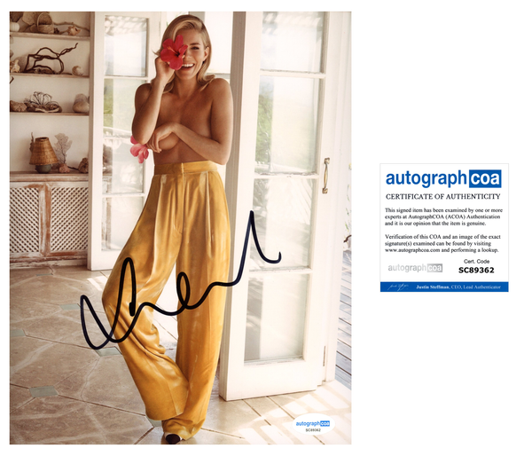 Sienna Miller Sexy Signed Autograph 8x10 Photo ACOA