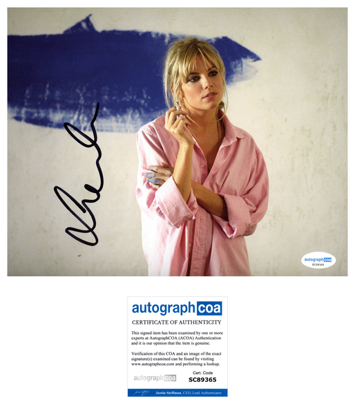 Sienna Miller Alfie Signed Autograph 8x10 Photo ACOA