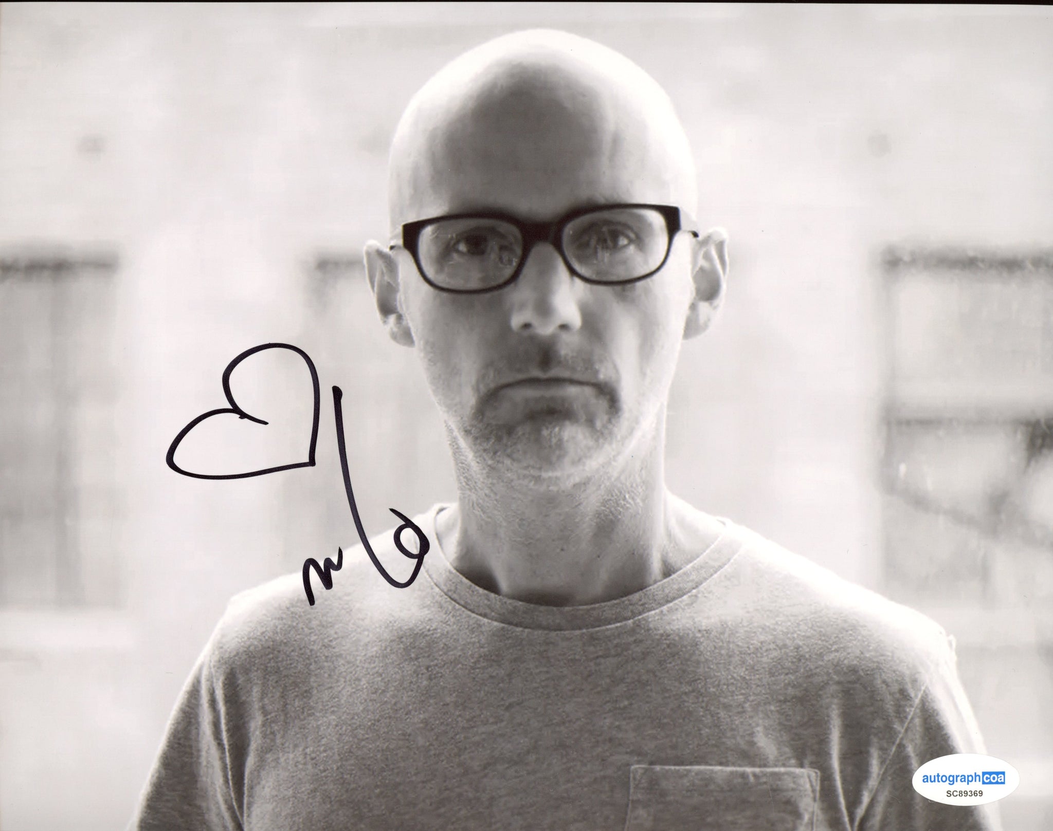 Moby EDM DJ Signed Autograph 8x10 Photo ACOA